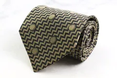 ドルチェ＆ガッバーナ ブランド ネクタイ ドルガバ ストライプ柄 シルク イタリア製 PO メンズ ネイビー DOLCE&GABBANA 【中古】