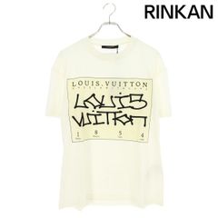 ルイヴィトン  RM222 DT3 HNY75W インサイドアウトグラフィック刺繍Tシャツ メンズ XS