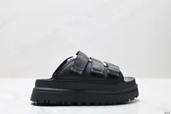 【今日特価】UGG 夏の新作 レディースゴールドシリーズ 厚底マジックテープ カジュアルスリッパ 送料無料 在庫限定セール価格！