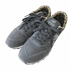 ニューバランス NEW BALANCE WL996CK レオパード柄 豹柄 スニーカー 7.5 24.5cm ブラック 黒 0620