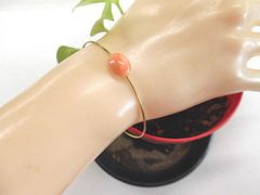 天然石 珊瑚ブレスレット(アンクレット) 　　　　250720272