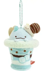 【中古】キーホルダー とかげ(ミントチョコレートパフェ) 喫茶すみっコでチョコレートフェアテーマ ぶらさげぬいぐるみ 「すみっコぐらし」