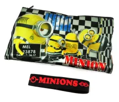 【中古】バッグ ブラック Wファスナーポーチ 「ミニオンズ」