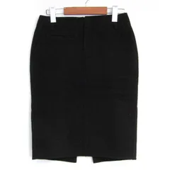 ボディドレッシングデラックス タイトスカート スリット ウール混 ボトムス レディース 9サイズ ブラック BODY DRESSING Deluxe 【中古】