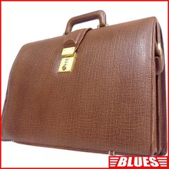 美品 オールレザー 本革】鴻池製作所 ダレスバッグ ブラウン 鍵