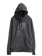 【お得なクーポン配布中!】 ノースフェイス スウェット フード パーカー レディース S The North Face プルオーバー 裏起毛 アウトドア ハイネック ロゴ 刺繍 ツートン