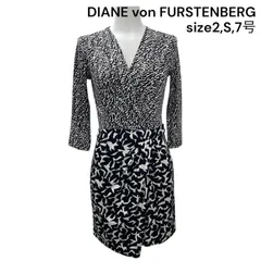 ◆ ダイアンフォンファステンバーグ DIANE von FURSTENBERG ミニワンピ 2、S、7号 レディース S5S755のサムネイル