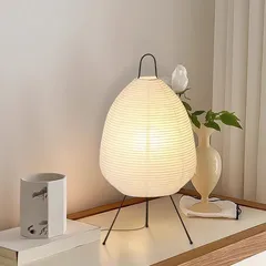 【新品】イサムノグチ AKARI 1A 調光用LEDライト付き リプロダクト 　アカリ #スイカ
