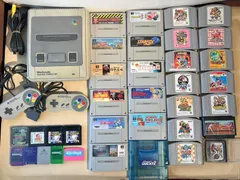 任天堂ファミコン➕ソフトセット　Nintendo Super Famicom + ゲームソフトセット