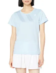 [ルコックスポルティフ] 半袖ゲームシャツ テニス チーム 練習 試合 吸汗速乾 UVカット（UPF） レディース SA S [SA] [S]