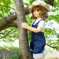 "DearSD"シンプルサロペット