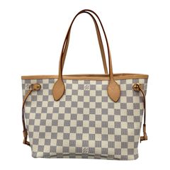 ルイヴィトン LOUIS VUITTON トートバッグ ネヴァーフルPM ダミエアズールキャンバス レディース
