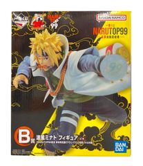 NARUTO 이치 반 쿠지 피겨 파풍 미나토 (NARUTO99 기념 기시모토 사이사 신작 일러스트 배경 패널 부속) 반다이