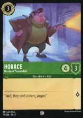 【中古】Disney Lorcana 79/204[C]：Horace No-Good Scoundrel