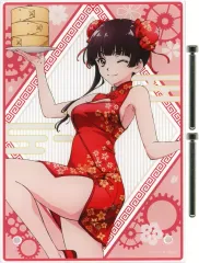 甲鉄城のカバネリ無名　チャイナver くじコレ オンラインくじ 色紙　ムメイ TVアニメ『甲鉄城のカバネリ』の描き下ろしグッズ当たるくじ 本日販売