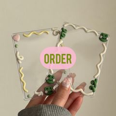 order No.509  2枚カエルさんオーダー🐸
