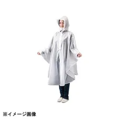【新品】レインウェア EVA ポンチョ E-802A クリア