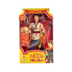 ヴィンテージ Disney MULAN Li Shang ディズニー ムーラン リー・シャン シャン隊長 フィギュア