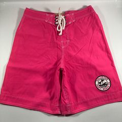 【新品】Hollister サーフパンツ 水着 S ピンク 海・リゾート・フェス対応【M69】