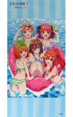 【中古】タオル・手ぬぐい 五つ子 ビッグタオル/B 「五等分の花嫁展 MESSAGE in 池袋サンシャインシティ」