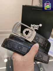 【今日特価】Montblanc メンズオートベルト