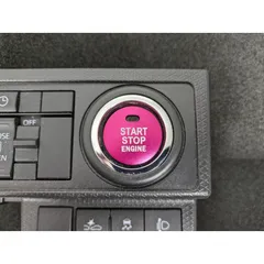 デザイン性UP♪ エンジン スタート スイッチ カバー ピンク ハイゼットトラック S500P S510P エクストラ ジャンボエクストラ maESpi