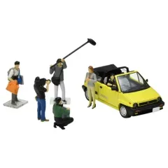 【中古】トミカ 1/64 #カースナップ11b テレビクルー2 「ジオコレ64 トミカリミテッドヴィンテージNEO」 [324751]