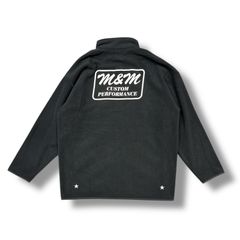 ワコマリア　ボアコーチジャケット WACKO MARIA ワコマリア ナイロンボアコーチジャケット ブラック