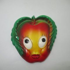 Vintage La France Apple Wall Decoration Doll Figurine Plush Toy by Miller Studio