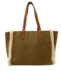 【SALE】UGG トートバッグ　ブラウン　ポーチ SALE】UGG トートバッグブラウンポーチ