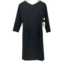 ロペピクニック Rope Picnic 360°ウルトラストレッチ ストレッチ9分袖ワンピース レディース  38