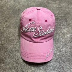 美品⭐︎acne studious ロゴキャップ ピンク 美品⭐︎acne studious ロゴキャップ ピンク Acne Studios