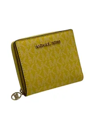 ♪2118 未使用 マイケルコース 二つ折財布 35H3GTVF6B イエロー MICHAEL KORS