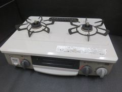 2021年製 中古 動作確認済 Rinnai リンナイ 都市ガス用 ガステーブル RT34NBEL 水無方面焼きグリル ガスコンロ ガス台