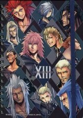 [중고] 노트 메모장 XIII 기관 링 노트 [이치 반 쿠지 킹덤 하츠 ~ Second Memory ~] F상