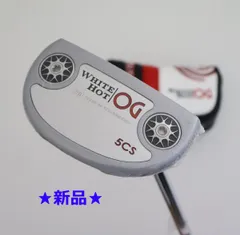 専用　　ホワイトホットOG 5 CS の34インチ美品カバー付き オデッセイ ホワイトホット OG 5CS 34インチ ヘッドカバー