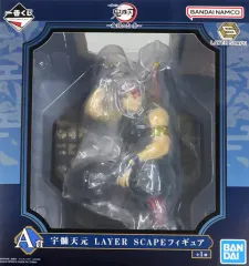 【中古】フィギュア 宇髄天元 「一番くじ 鬼滅の刃 ～鬼殺の志 参～」 LAYER SCAPE A賞 フィギュア