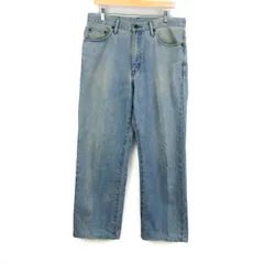 エドウィン デニムパンツ ボトムス ストレートジーンズ 404 日本製 メンズ 34サイズ ブルー EDWIN 【中古】
