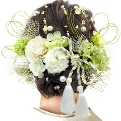 着物 和服 人気 振袖 金箔 袴 かすみ草 花 和玉 浴衣 ヘアーアクセサリー 成人式 成人式 七五三 紐 水引 結納 造花飾り 卒業式 ドライフラワー 入学式 9色 結婚式 髪飾り 発表会 髪飾り T1300 [JZOON]