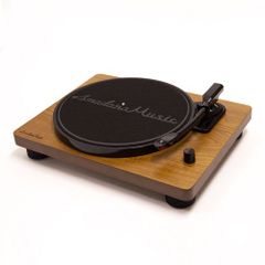 【新品：アウトレット】【限定数】Amadana Music スピーカー内蔵レコードプレーヤー　SIBRECO　UIZZ-18520