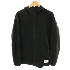 ユニフォームエクスペリメント uniform experiment ミルジップフーディッドブルゾン MIL ZIP HOODED BLOUSON ジップアップパーカー アウター 2 黒 ブラック UE-202021 /YT