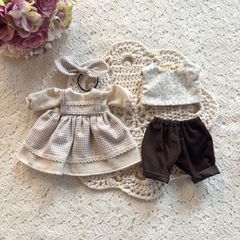 m376 メルちゃん•ソランちゃん ハンドメイド 服