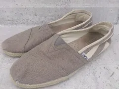 ◇ TOMS トムス エスパドリーユ シューズ 27 ブラウン # 【1002799346672】のサムネイル
