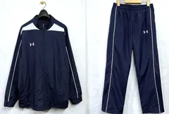 UNDER ARMOUR｜アンダーアーマー ウォームアップ ジャケット パンツ セットアップ 上下 ナイロン シャカシャカ