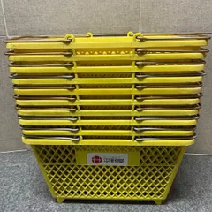 ⭐︎ 残り 10セット 在庫有り レトロ 買い物かご 10個 セット ネスティング 収納 昭和雑貨