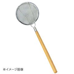 【新品】EBM 木柄 万能すくい φ80×268