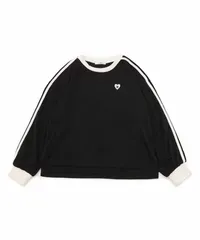 新品　algy（アルジー） トップス 長袖Tシャツ　もちふわロンT　ブラック　黒　140㎝　150㎝　160㎝　長袖　ロンＴ