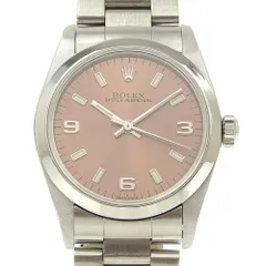 【ROLEX】ロレックス オイスターパーペチュアル cal.2230 77080 ステンレススチール 自動巻き ボーイズ ブロンズ文字盤 腕時計のサムネイル