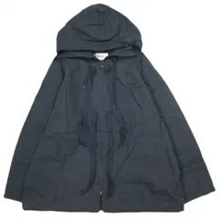 BEAMS BOY ビームスボーイ ウェザーイタリア軍スノーパーカー 13-18-0449-139 ONE SIZE NAVY フード ジップブルゾン コットン アウター g13658