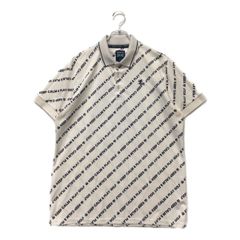 中古 メンズ アドミラルゴルフ Admiral Golf 半袖ポロシャツ LL 白系 ホワイトのサムネイル